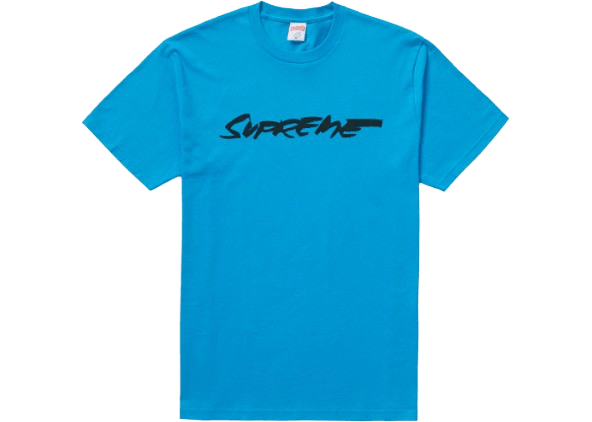 Supreme Futura Logo Tee Bright Blue  – sneaker autêntico da CollectKicks