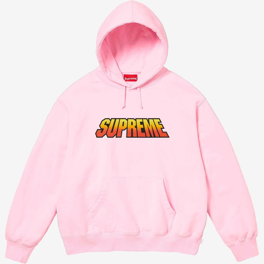 Supreme Gradient Hooded Sweatshirt Light Pink  – sneaker autêntico da CollectKicks