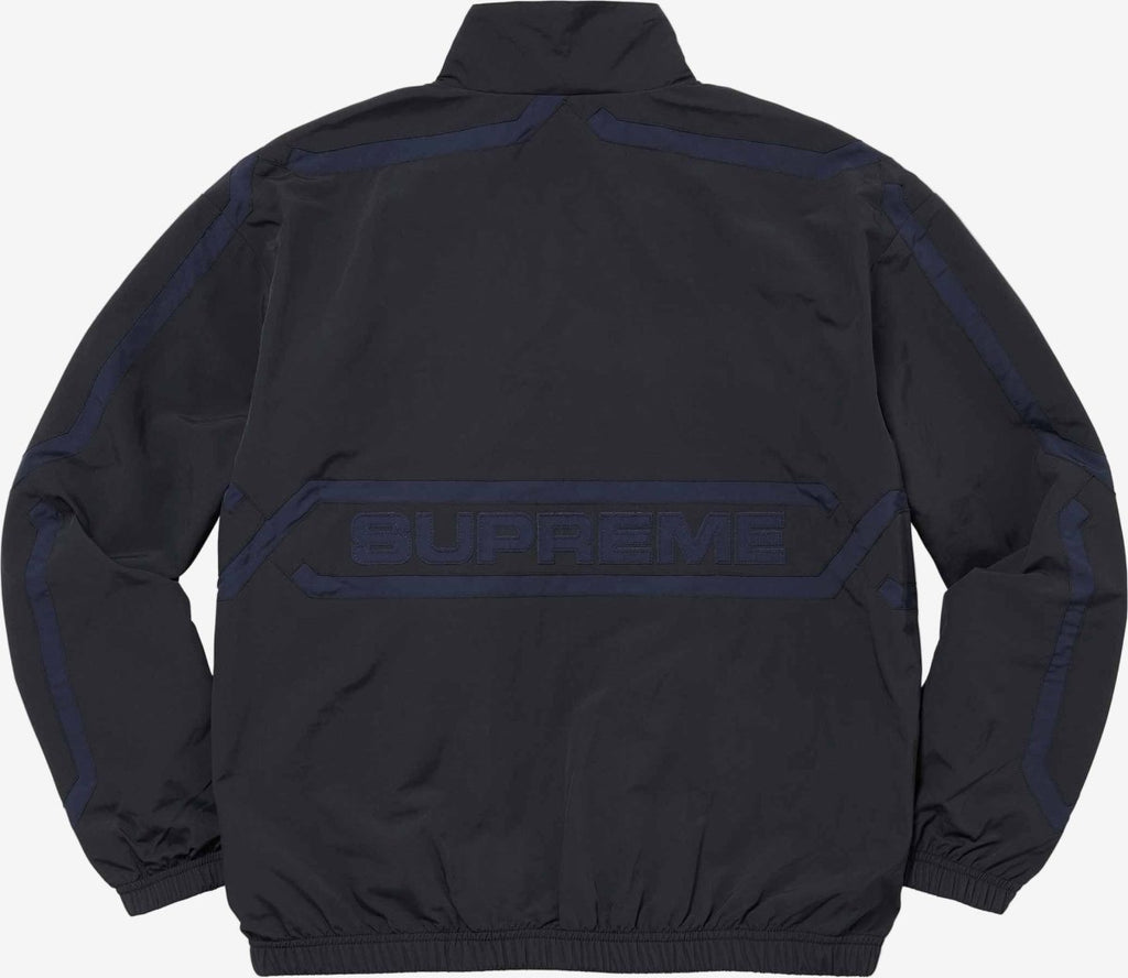 Supreme Inset Link Track Jacket Black  – sneaker autêntico da CollectKicks
