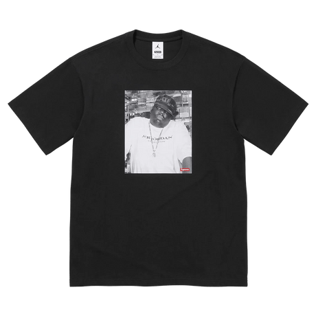 Supreme Jordan Biggie S/S Top Black  – sneaker autêntico da CollectKicks