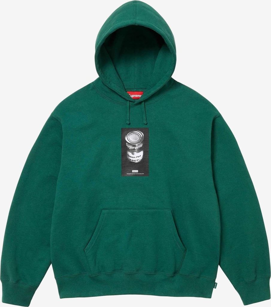 Supreme Soup Can Hooded Sweatshirt Dark Green  – sneaker autêntico da CollectKicks