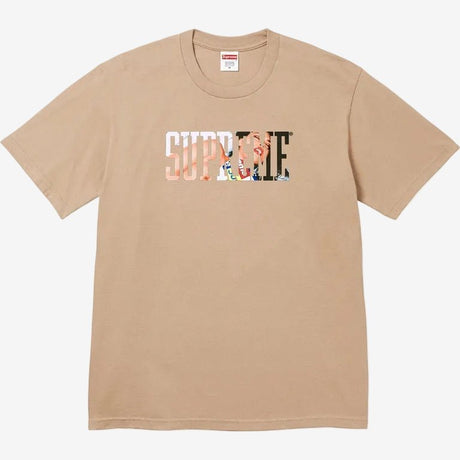 Supreme Tera Patrick Collegiate tee Khaki  – sneaker autêntico da CollectKicks
