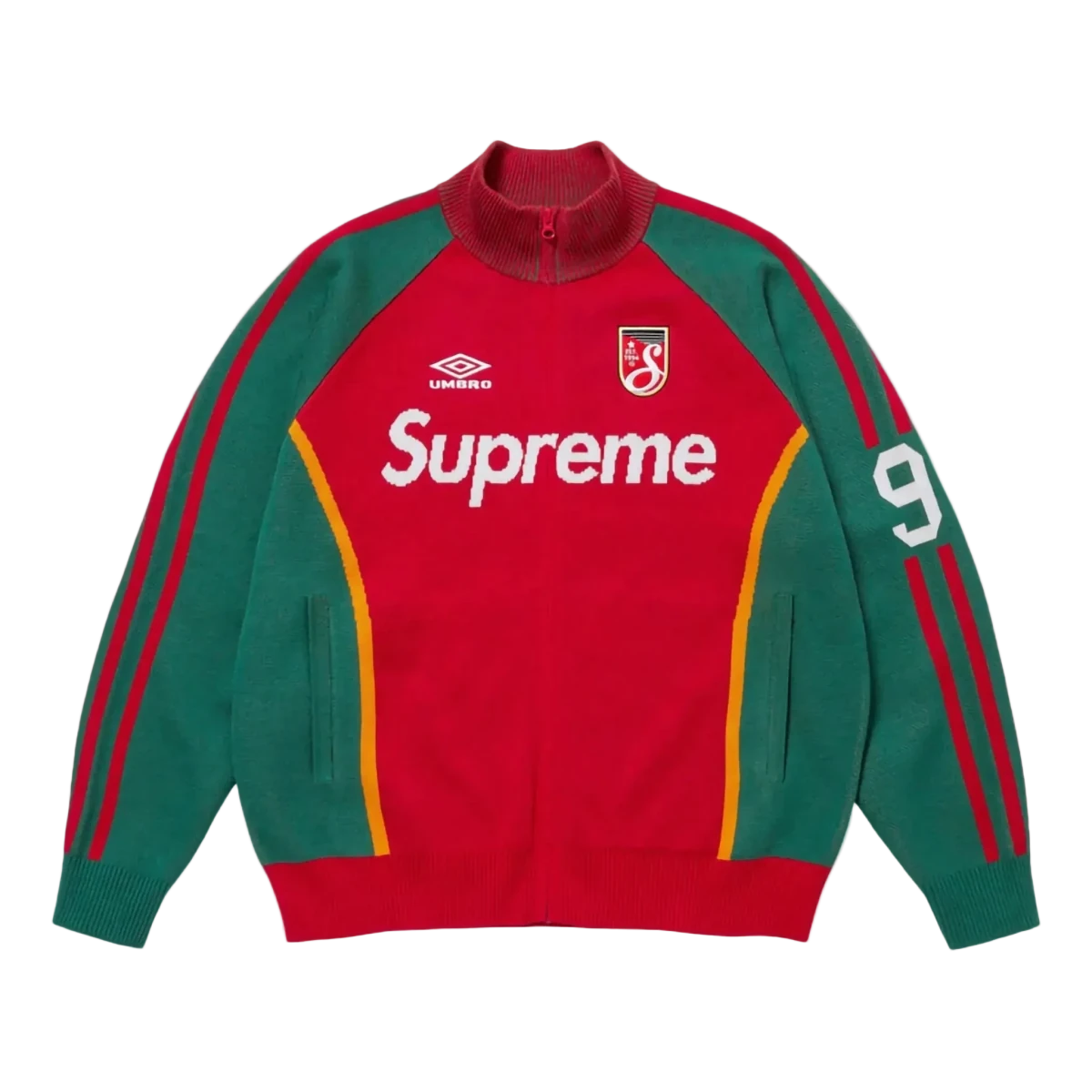 ウェア Supreme Umbro Zip Up Sweater Supreme Umbro Zip Up Sweater Red | Vestuário Exclusivo – CollectKicks