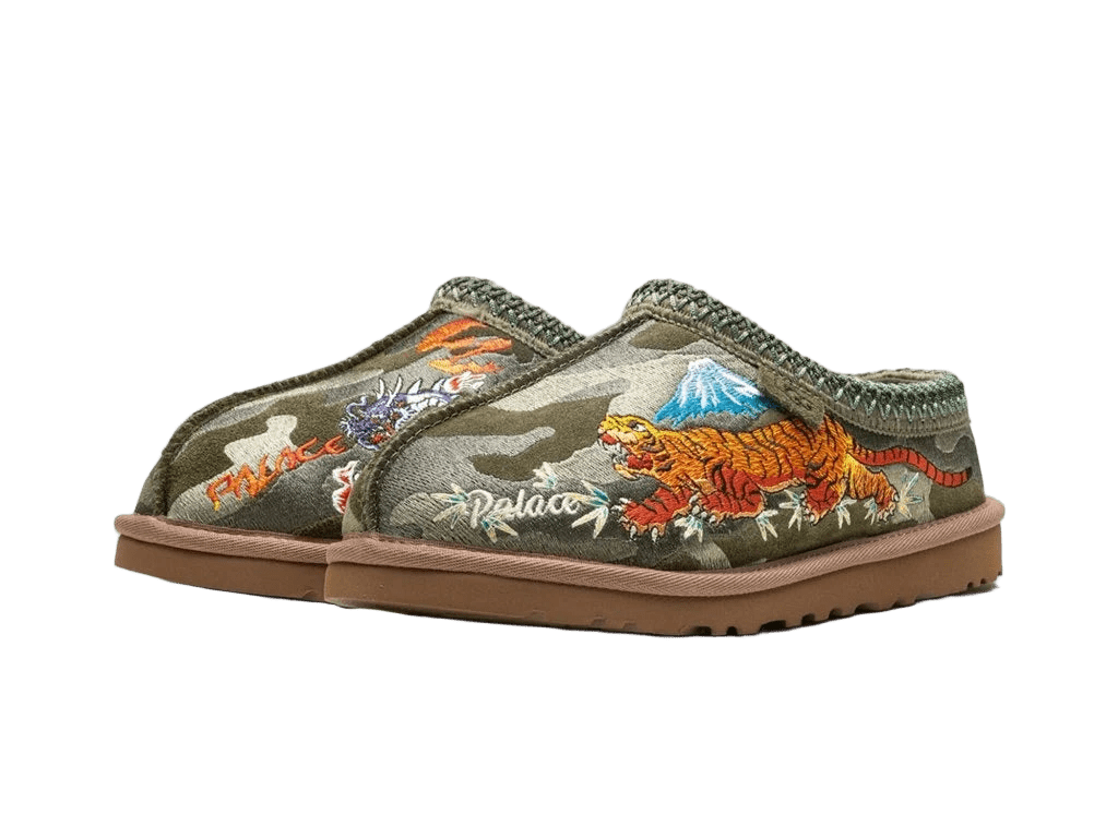 UGG Tasman Slipper Palace Burnt Olive Camo  – sneaker autêntico da CollectKicks