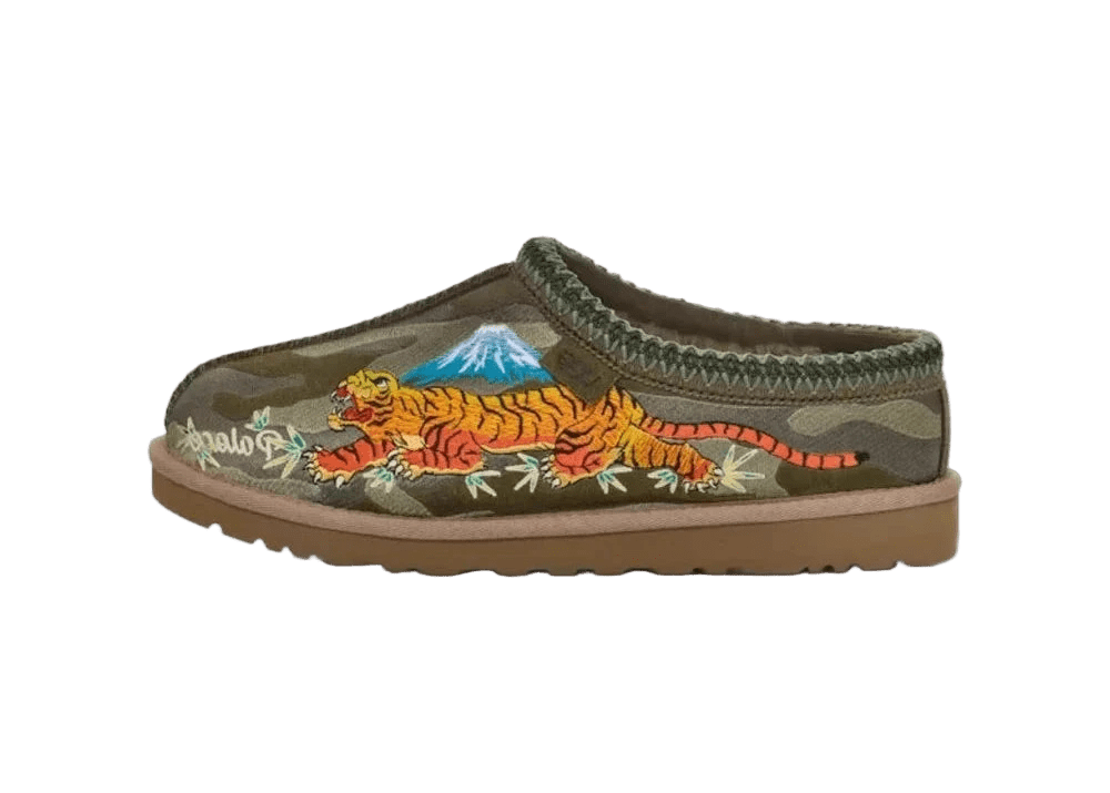 UGG Tasman Slipper Palace Burnt Olive Camo  – sneaker autêntico da CollectKicks