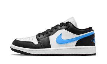 Air Jordan 1 Low Black University Blue White