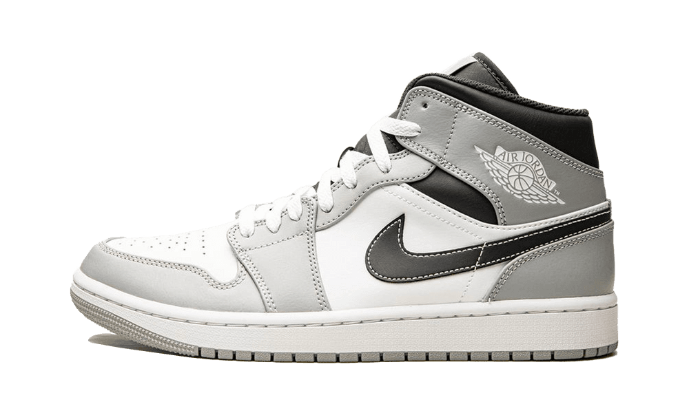 Air Jordan 1 Mid Light Smoke Grey Anthracite 554724-078 – sneaker autêntico da CollectKicks