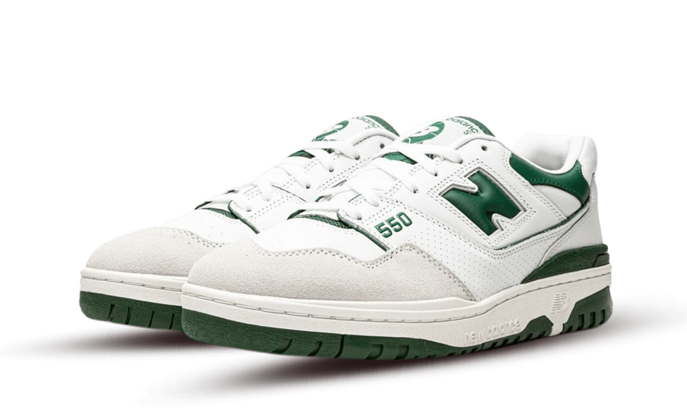 New Balance 550 White Green BB550WT1 – sneaker autêntico da CollectKicks